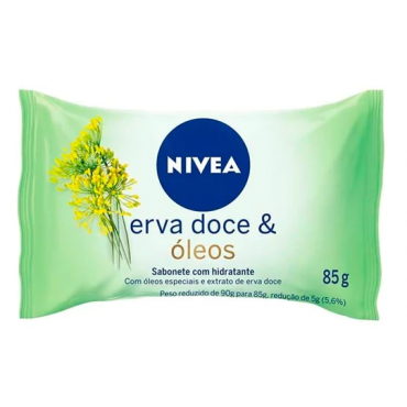 Sabonete Nivea Erva Doce e Óleos 85g