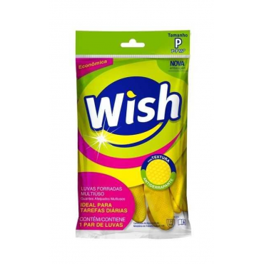 Luvas Forradas Multiuso Tamanho P Wish 1 Par