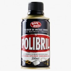 Polidor de Metais Finos (prata, ouro branco e amarelo) Polibril Bombril 200ml