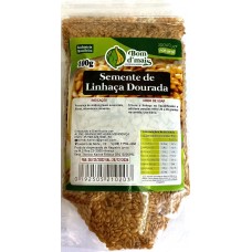 Semente De Linhaça Dourada Bom D´mais 100g