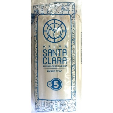 Velas Santa Clara Nº5 8unds.