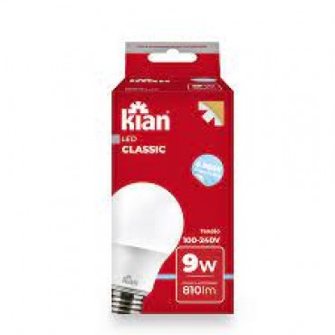 Lâmpada Bulbo LED Kian 9W	