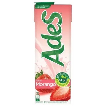 Suco Ades Sabor Morango 1Litro