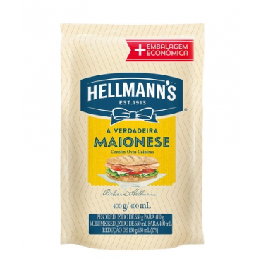 Maionese Hellmanns Sachet 400g