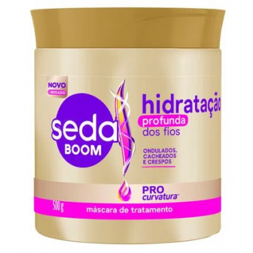 Máscara de Tratamento Seda Boom Hidratação Profunda 500g