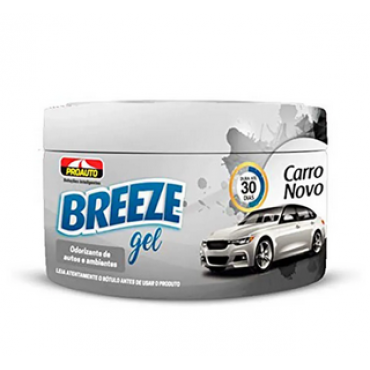 Aromatizante para Carro Proauto Breeze Gel Carro Novo 60g