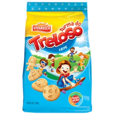 Biscoito Turma do Treloso Leite 100g