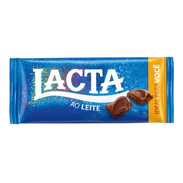 Barra de Chocolate ao Leite Lacta 80g
